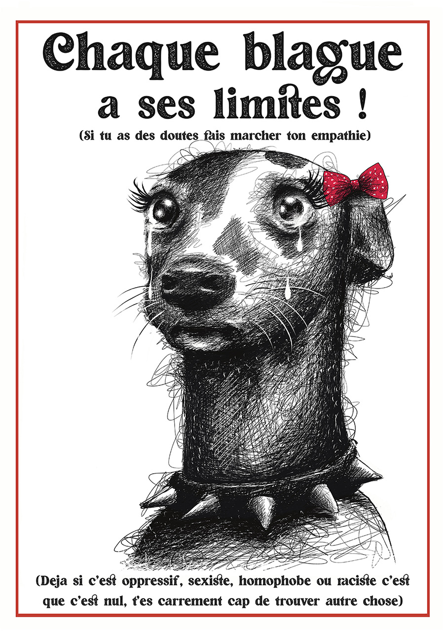 dessin petit chien mignon empathie prevention