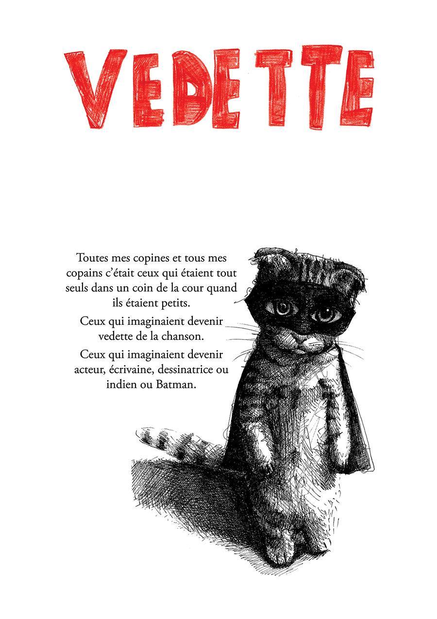 dessin affiche chat vedette nicolas lafforgue