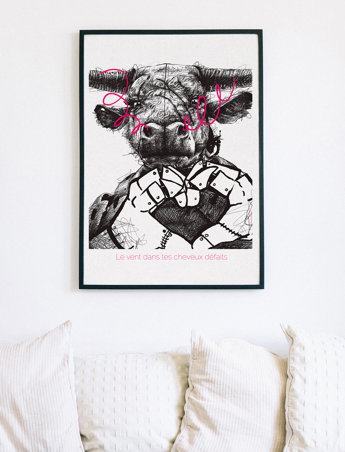 dessin minotaure cabrel